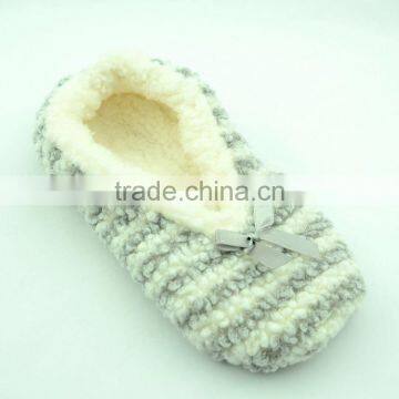 Best quality new import striped women footlet socks wholesale