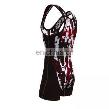 Custom Sublimation Youth Cool Wrestling Singlets photo-3