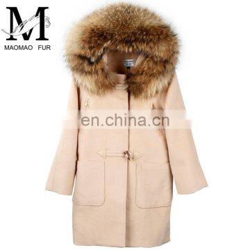Newest Design China Factory Wholesale Women Winter Coat High Quality Japan Wool Coat photo-6