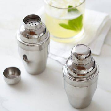 LFGB 350ml Stainless Steel Cocktail Shaker Matt Finish