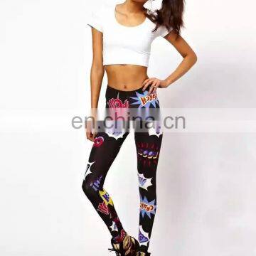 2017 New Design Stretch Fabric for Leggings, Always Compression Leggings Wholesale