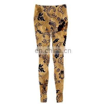2017 Custom Full Length Spandex Yoga Sports Pants Womens Tights/Leggings