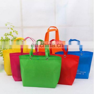 Recyclable Customized Eco Friendly Promotional Colorful Shopping Non Woven Fabric Bag