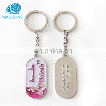 Cheap Custom Made High End Metal Keychain Keyrings High Quality Embossed Key Chain Mnaker photo-4