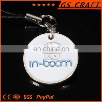 trolley coin keychain