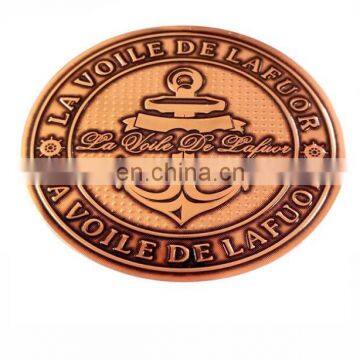 Tin Adhesive Wine Label Red Wine Bottle Metal Sticker Label photo-2