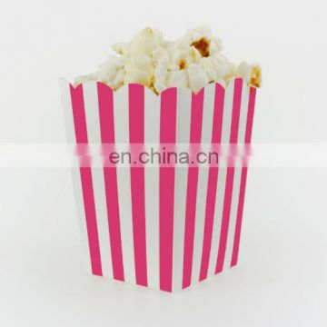 Custom printed popcorn box food paper boxes