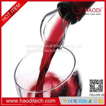 HD-DJ0005 Delicate Wine Pourer Wine Aerator Pourer Aerating Wine Pourer Premium Wine Decanter