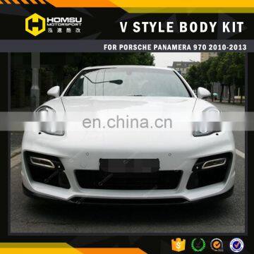 Auto parts VT design style carbon fiber ABS full set bumper body kit for porsch-e panamera 970 2010-2013