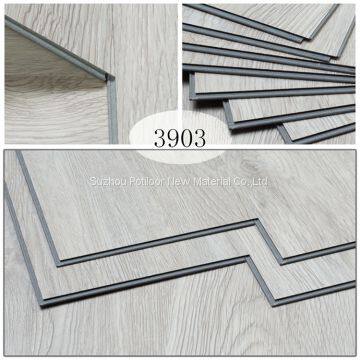 plastic flooring sheet tiles slotted click lock 3.5mm thickness 0.3mm wear layer