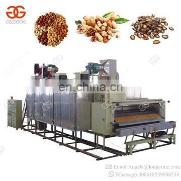Conveyor Type Belt Cooling System Grain Corn Soybean Cocoa Bean Nut Roaster Tea Sesame Peanut Roasting Machine photo-2