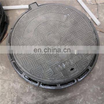 Customized Ductile Cast Iron Concrete Round Manhole Cover With Frames photo-4