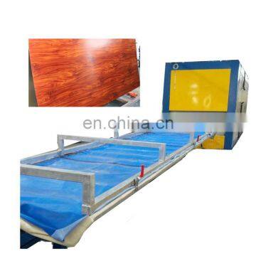 Silicon Membrane Wood Grain Aluminum Machine