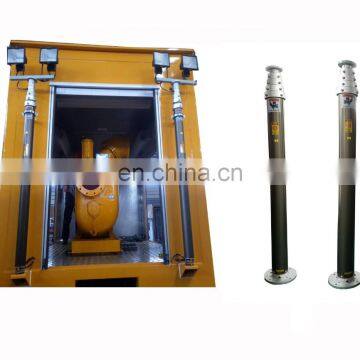 Trailer Mast Truck Mast Vehicle Mounted Emergency Ambulance Telescopic Mast