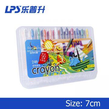 PP Box Twister Crayons Set Wholesale Wax Crayon Pen For Children Twist Up Non Toxic Crayons photo-2