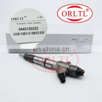 ORLTL 0 445 120 222 Fuel Injector 0445120222 Common Rail Injector 0445 120 222 For Delong Weichai WD10 612600080964 612600080618