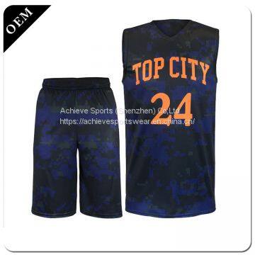 2019 Sublimated Usa Latest Basketball Jersey Design photo-4