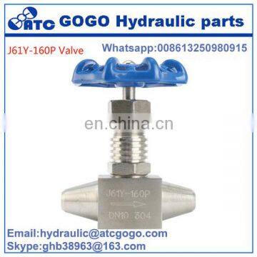 Stainless Steel 304 J61Y-320P DN6 DN10 DN15 DN20 High Temperature and Pressure Instrument Stop Valve J61y-160p J61Y-250P photo-4