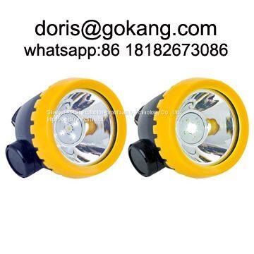 Atex anti-explosion wireless coal mining led headlight and miner lamp , lampara mineras