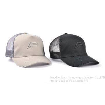 Cheap 3D 100% Cotton Embroidery Custom Mesh Trucker Cap and Hat photo-5
