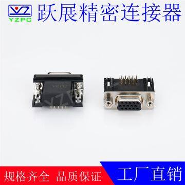 D-SUB D Connectors HDR15 Pin Right Angle Female Vga 3A