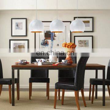 Modern Style New Design Aluminum & Black Hanging Round Ball Pendent Light photo-3