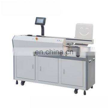 pur perfect semi automatic industrial perfect binding machine with LCD Screen Type Hot Melt Glue Binder