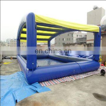 Giant outdoor inflatable rectangle swimming pool for water ball play