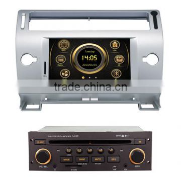 Wince 6.0 car radio for Citroen old C-quatre with GPS/Bluetooth/Radio/SWC/Virtual 6CD/3G internet/ATV/iPod/DVR