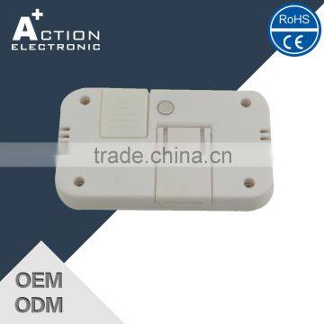 Plain Full Color Wall Clock With Thermometer photo-2