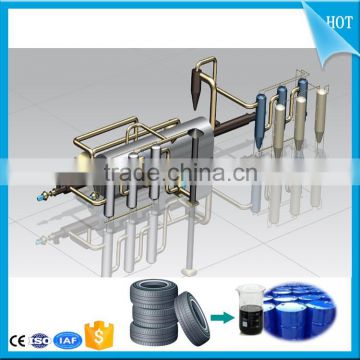 50t Dailylife Waste tyres pyrolysis plant_Waste tyre oil plant With Core design