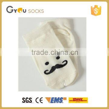 Cute Beard Pattern children 0-3 Unisex cotton socks2016