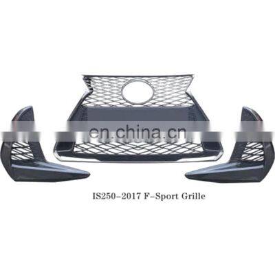 High Quality Auto Car Accessories Bodykit Body Kit Sets for LEXUS IS250 Front Bumper Grille Upgrade to F-sport Grille 2017