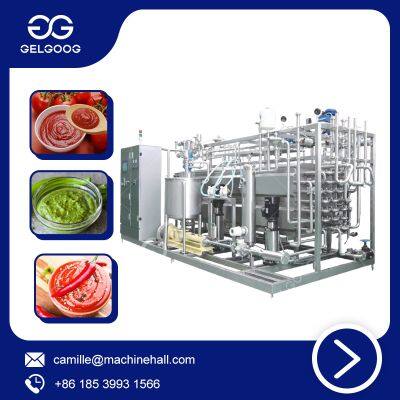 Small Pasteurization Machine For Food For Industry Milk Tubular Sterilizer Plant