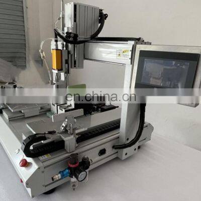 High Speed Automatic Blankilocking Screw Machine/3 Axis Automatic Desktop Robot Screw Driver /Screw Tightening Machine photo-2