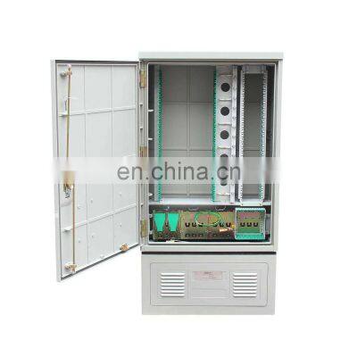 Manufacturer FTTH Outdoor 144 288 576 Core Fiber Optic Cross Connect Cabinet Telecom Cabinet Optical Distribution Cabinet photo-2
