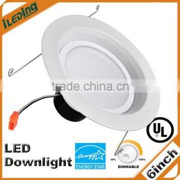 UL/CE Retrofit 18W Dimmable LED Recessed Downlight