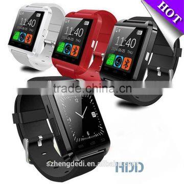 2015 New Bluetooth Smart Watch Wrist Wrap Watch Phone for IOS Apple Iphone 4/4S/5/5C/5S Android Samsung S2/S3/S4/S5/Note 2/Note