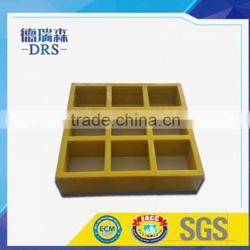 Heavy duty fiberglass plastic walkway grating