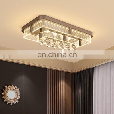 New Listed Luxury Decoration Living Room Bedroom Acrylic Contemporary Indoor LED Ceiling Light