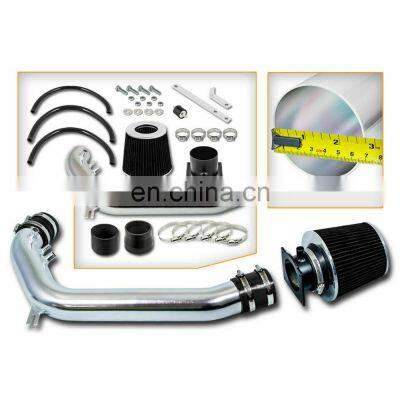 AOSU COLD AIR INTAKE KIT+ BLACK Filter For Nissan 91-94 240SX S13 Silvia 2.4L L4