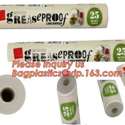 Greaseproof Food Wrap Candy Wrapping Paper,custom Logo Greaseproof Burger Wrapping Parchment Paper,Recyclable Printing Greaseproof photo-2