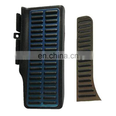 Car Accessories Non-Slip Performance Metal Foot Pedal Pads Clutch Rubber Brake Pedal Pad Cover For Volkswagen Jetta photo-4