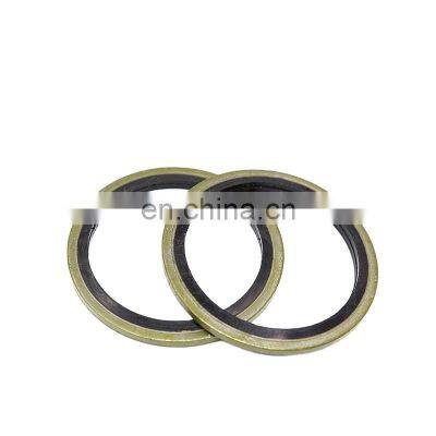 NBR Metal/ Zinc Plated Steel Compound Gasket Bolt Washer Bonded Combination Gasket