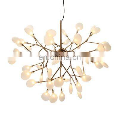 Led Modern Firefly Chandelier Light Stylish Tree Branch Chandelier Lighting Fixtures Living Room Home Decor Ceiling Hanging Lamp photo-2
