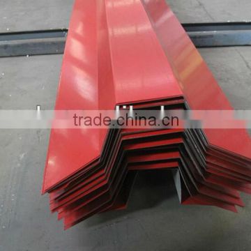 color steel roof ridge tile