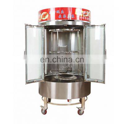 Kitchen Equipment 2.8Kpa Stainless Steel Gas Roast Oven Machine For Chicken