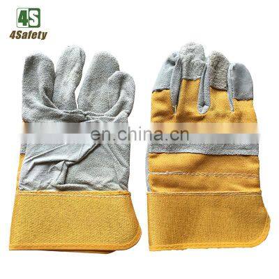 4SAFETY Leather Gloves For Men Working Use Factory Price photo-2
