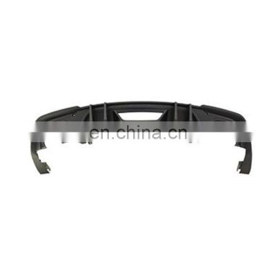 Ford Parts Black Plastic Auto Competition Rear Diffuser Single Outlet For Ford Mustang 2018-2021