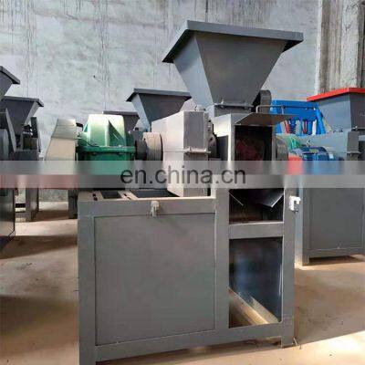 Sale Small charcoal Ball pillow shaped briquette machine chine press coal charcoal briquette making diesel engine machine price